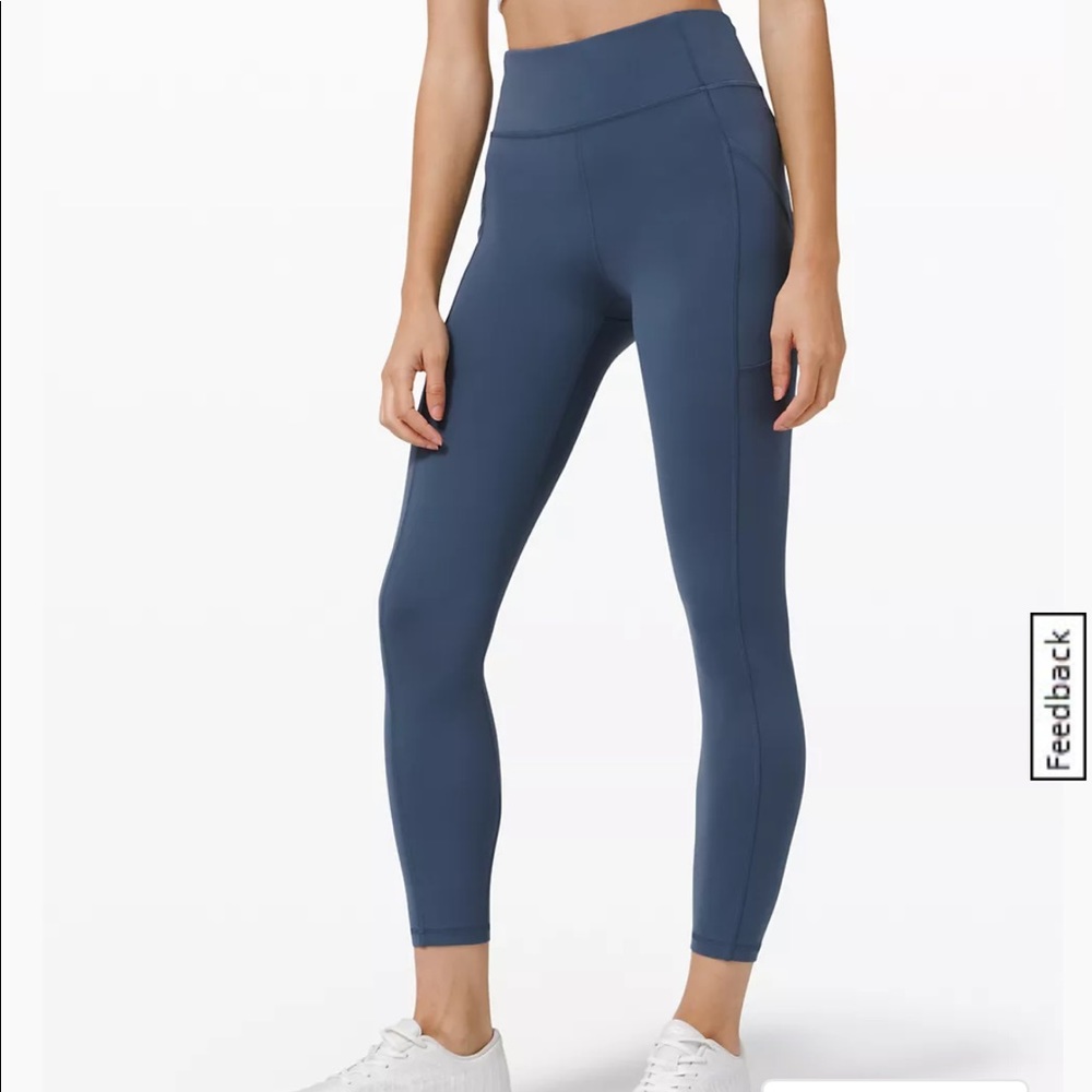 Lululemon Invigorate Leggings Iron Blue